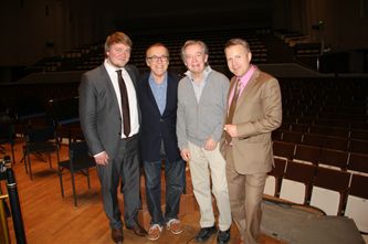 Tero Lindberg, Matti ja Teppo Ruohonen ja Antti Rissanen, Turku, 2014